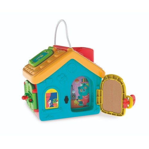 Baby Clementoni Montessori Baby Lock & Key Activity House