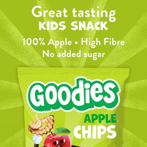 Goodies Apple Chips Kids Fruit Snack