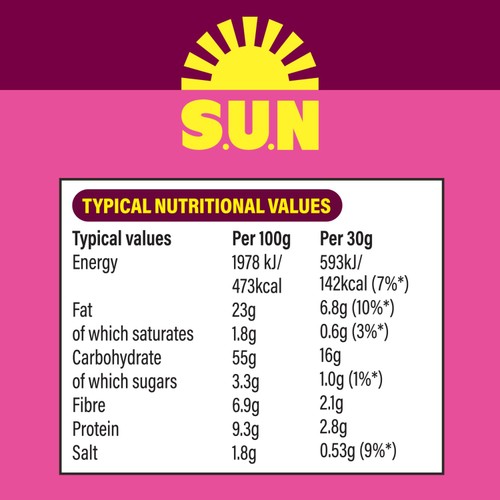 SUN Caramelised Onion Sticks Sharing Bag Crisps