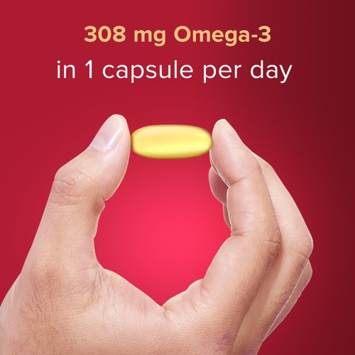 Seven Seas Cod Liver Oil Max Strength Omega-3 & Vitamin D Capsules