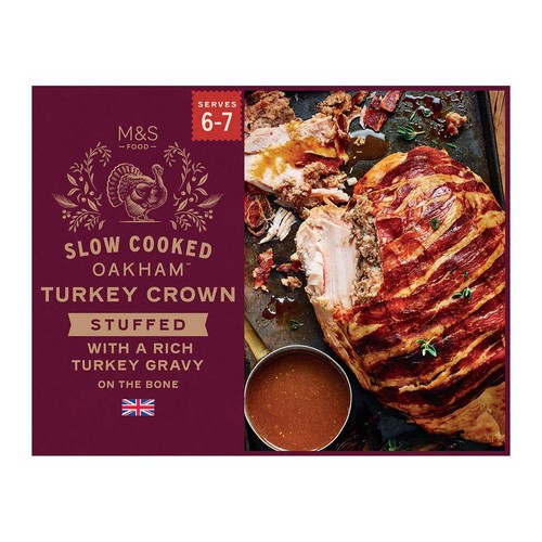 M&S Oakham Slow Cooked Turkey Crown