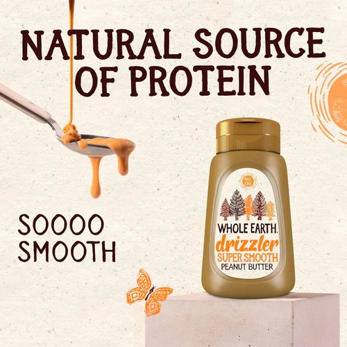 Whole Earth Drizzler Peanut Butter 