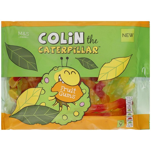 M&S Colin the Caterpillar Large Fruit Gums
