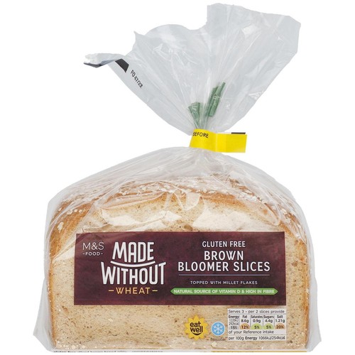 M&S Made Without Brown Bloomer Slices