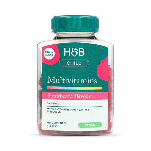Holland & Barrett Child Multivitamin Gummies Strawberry