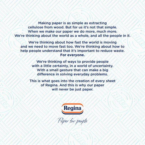 Regina Blitz Kitchen Roll 210 Supersized Sheets 3 Roll