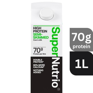 SuperNutrio High Protein Fresh Whole Cow's Milk1litre