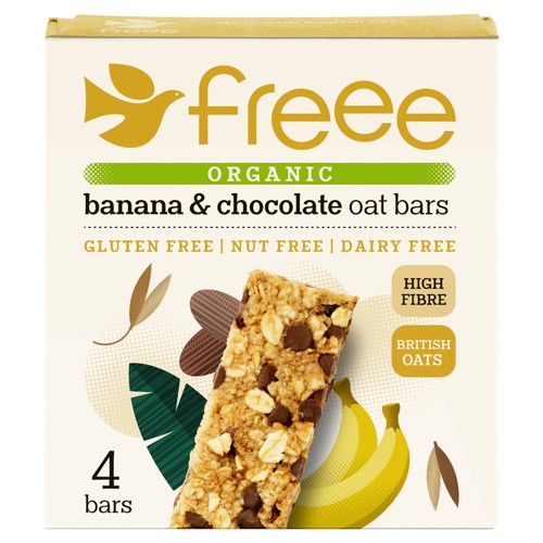 Freee  Organic Gluten Free Choc Chip & Banana Oat Bars