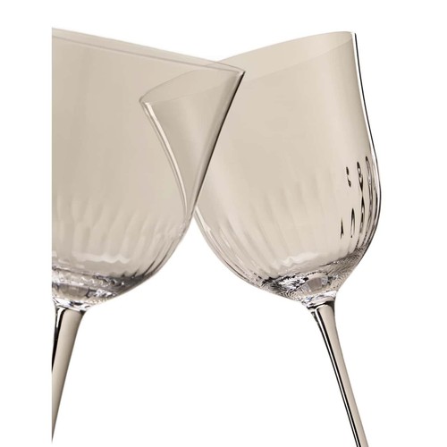 M&S Set of 4 Delphine Wine Glasses, Clear