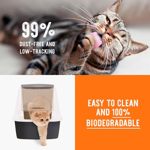 Catit Go Natural Pea Husk Litter, Lavender