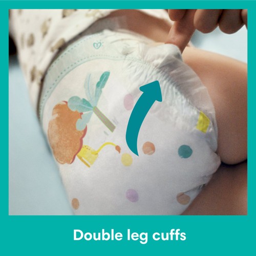 Pampers Baby-Dry Nappies, Size 5+ (12-17kg) Jumbo+ Pack