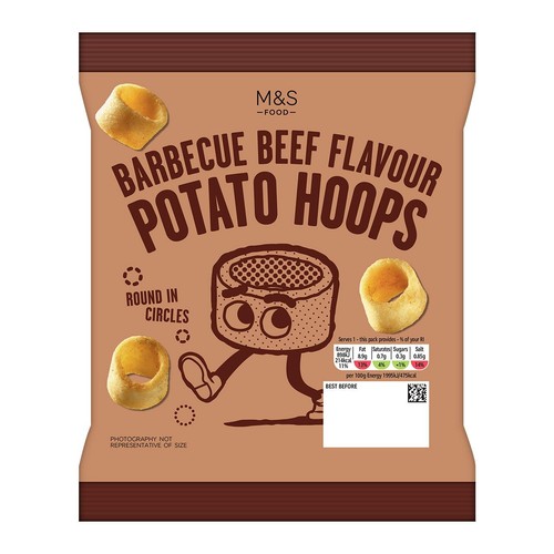 M&S Barbecue Beef Flavour Potato Hoops