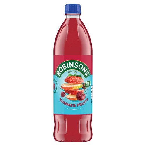 Robinsons Single Strength Summer Fruits No Added Sugar