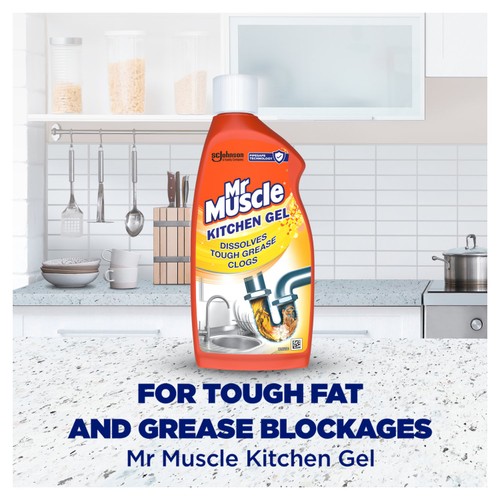 Mr Muscle Kitchen Drain Gel