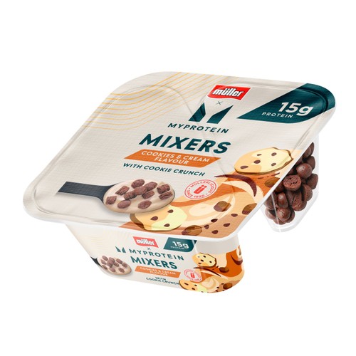 Muller MyProtein Mixers Cookies & Cream