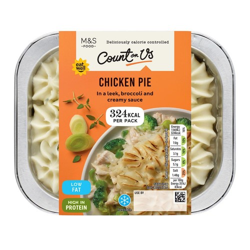 M&S Count on Us Chicken Pie