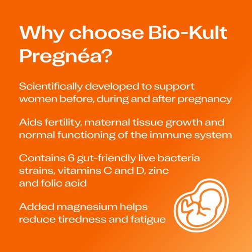 Bio-Kult Probiotics Pregnea Gut Supplement Capsules