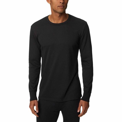 M&S Mens Heatgen Thermal Long Sleeve Top, M, Black Ocado