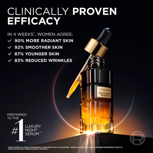 L'Oreal Paris Age Perfect  Million Cells Serum Midnight 30ML