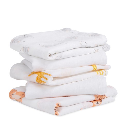 Aden + Anais Muslin Squares Safari Babes