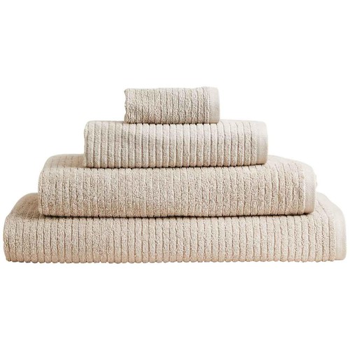 M&S Cotton Quick Dry, Face Towels, Stone