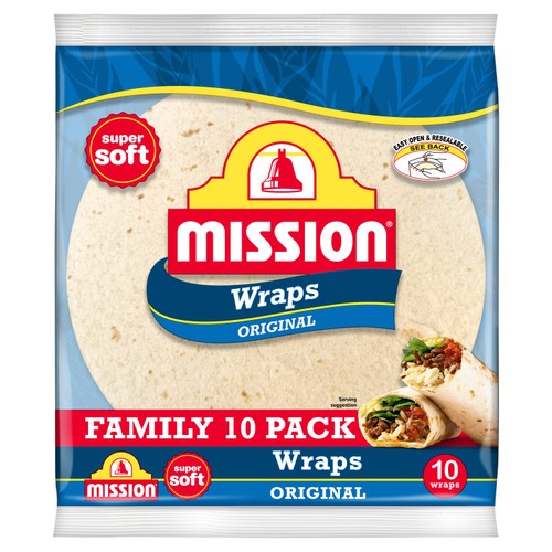 Mission Original Tortilla Wraps Family Pack