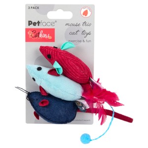 PETFACE 3PK TRIO MICE