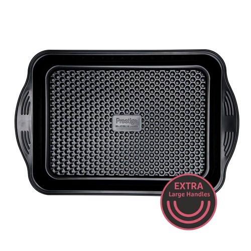 Prestige Aerolift Carbon Steel Large Deep Baking Tray 45 x 29cm