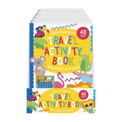 Children's Travel A4 Activity Book