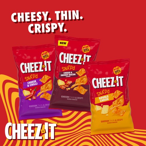 Cheez-it SNAP'D Double Cheese