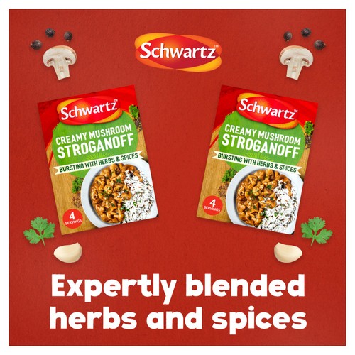Schwartz Mushroom Stroganoff