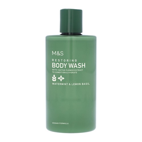 M&S Restoring Body Wash Watermint & Lemon Basil
