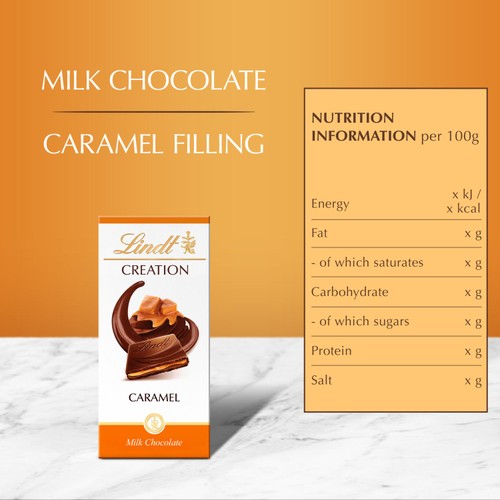 Lindt Creation Milk Caramel Chocolate Bar