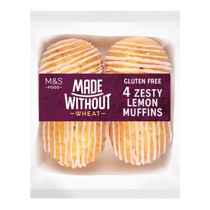 M&S Made Without Zesty Lemon Muffins