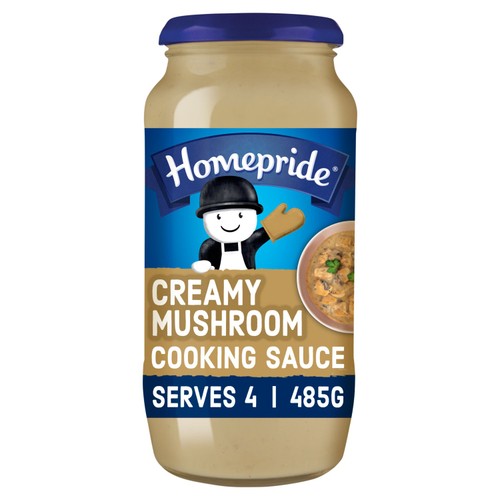 Homepride Creamy Mushroom Cooking Sauce