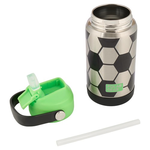 Polar Gear Football Hydra Cool 370ml Stainless Steel Bottle