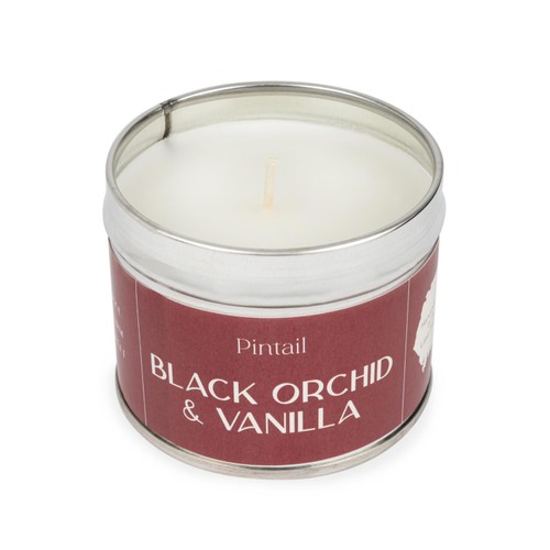 Pintail Candles Black Orchid & Vanilla Classic Tin Candle