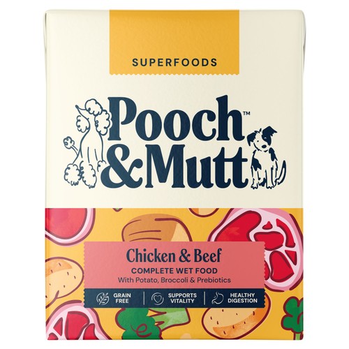 Pooch & Mutt Chicken with Beef Wet Food