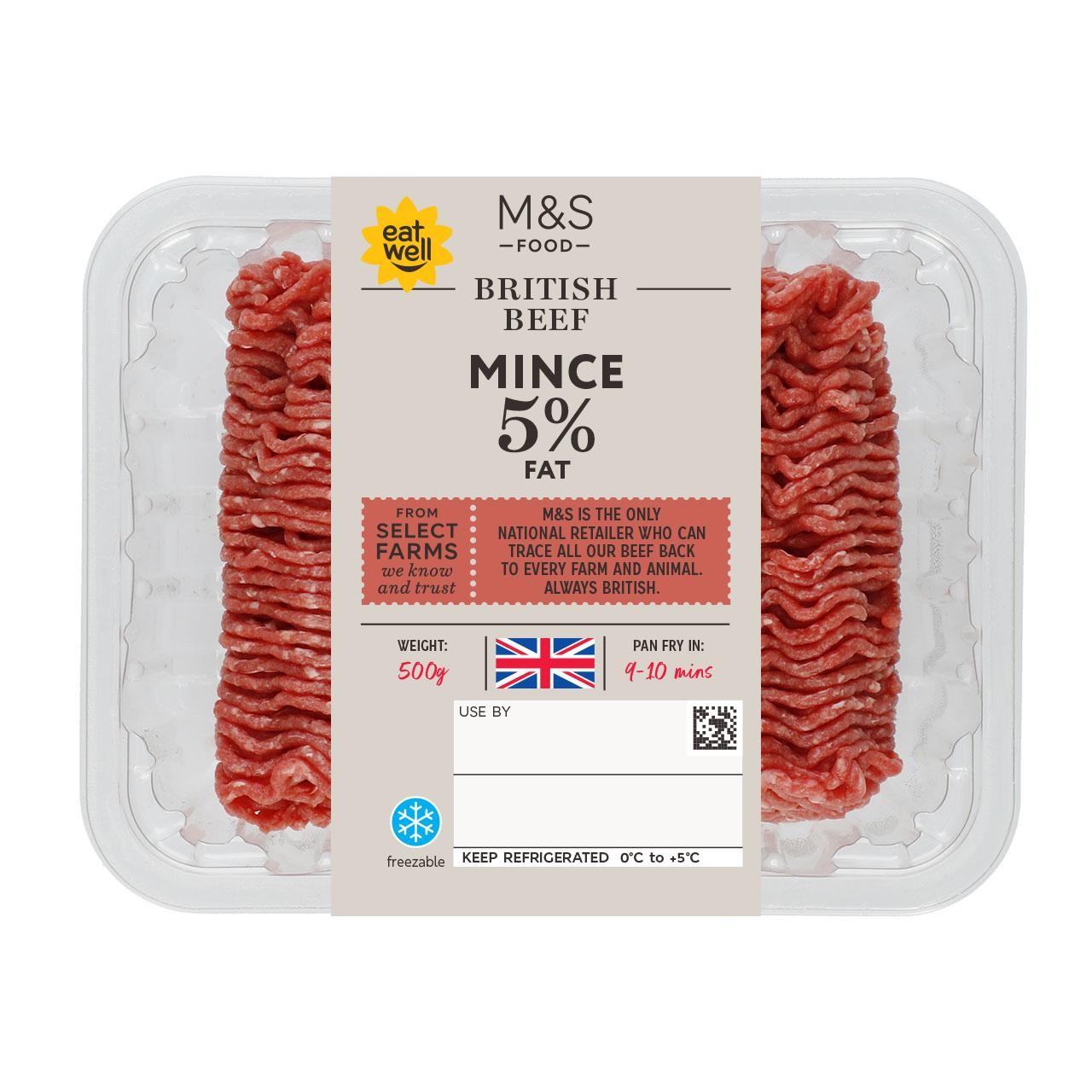 British Beef Mince 20% Fat | M&S