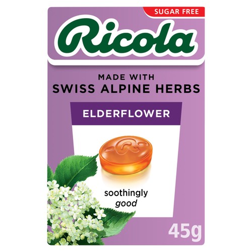 Ricola Elderflower Sugar Free