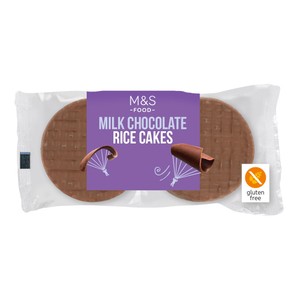 Belgian Milk Chocolate Rice Cakes