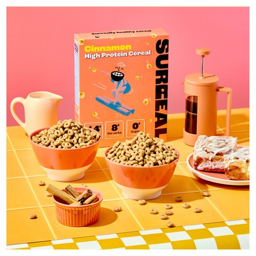 Surreal High Protein Low Sugar Cinnamon Cereal