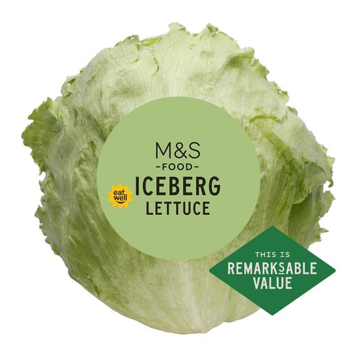 M&S Iceberg Lettuce