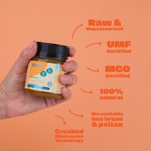 Steens MGO 263 UMF10 Manuka Honey