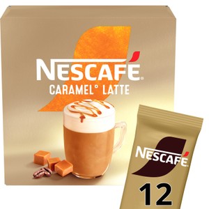 Nescafe Latte Instant Coffee Sachets 12x15.5g