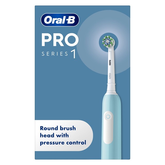 Oral-B Pro 1 Cross Action Blue Electric Toothbrush