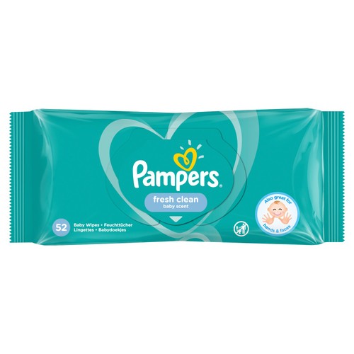 Pampers Fresh Clean Baby Wipes