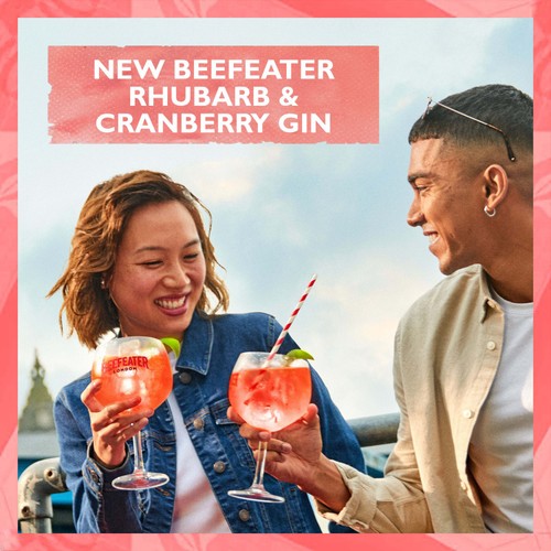 Beefeater Rhubarb & Cranberry Flavoured Pink Gin
