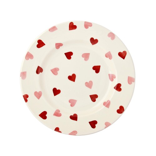 Emma Bridgewater Pink Hearts 8 1/2 Inch Plate