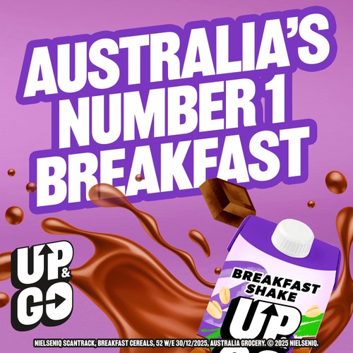 Up&Go Chocolate Breakfast Drink with Oats